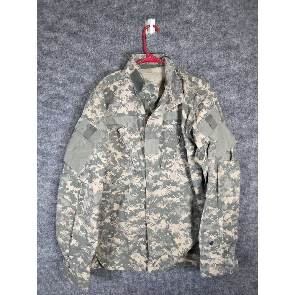 Army Combat Uniform Jacket Mens Medium Long Digital Camo ACU Coat NSN 8415-01